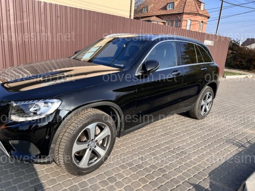 Брызговики Mercedes Benz GLC X253 2015+ без порога комплект 4 шт.
