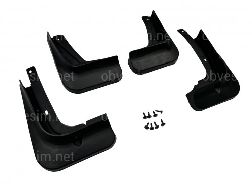 Брызговики Volkswagen ID.6 2020+, комплект 4шт.