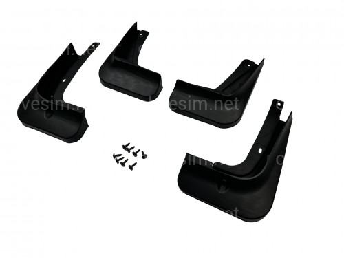 Брызговики Volkswagen ID.6 2020+, комплект 4шт.