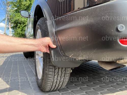 Брызговики Nissan Qashqai / Rogue Sport 2014+ комплект 4 шт.