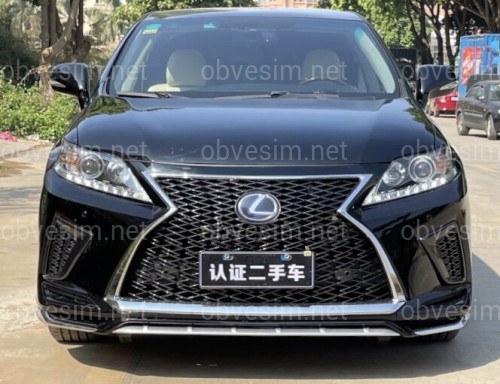 Бампер передний комплектный Lexus RX 2012-2015 в стиле F-Sport RX 2020+