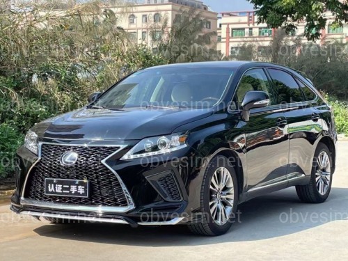 Бампер передний комплектный Lexus RX 2012-2015 в стиле F-Sport RX 2020+