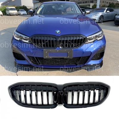 Решетка радиатора ноздри BMW 3 G20  G21 M Performance 2019-2022