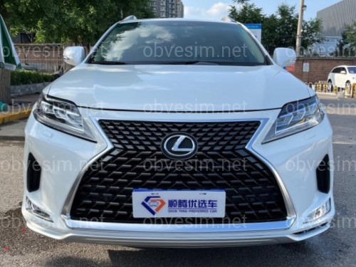 Бампер передний комплектный Lexus RX 2012-2015 в стиле RX 2020+