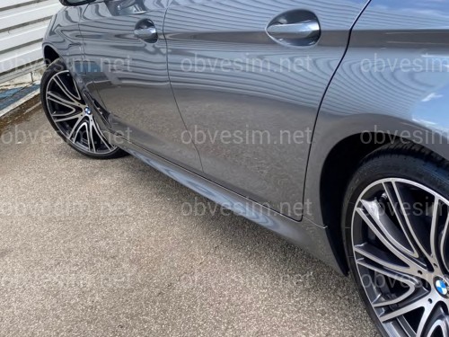 Накладки на пороги M-paket BMW 5 series G30 / G31 2017-2023