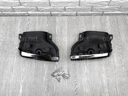 Насадки на выхлопные трубы AMG С63S Mercedes Benz С Class W205 2014-2018