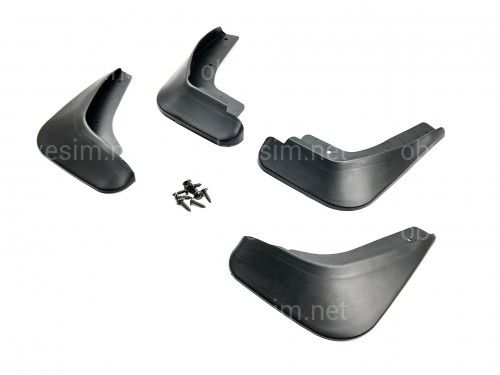 Брызговики Mazda 3 ХЕТЧБЕК 2009-2013, комплект 4шт.