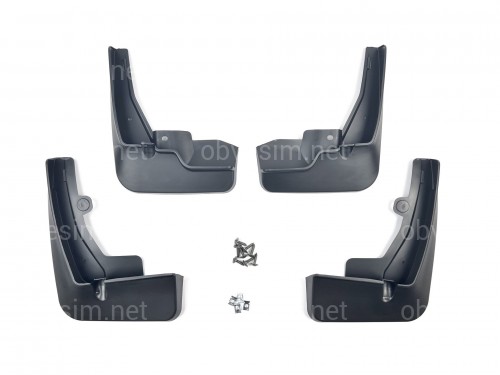 Брызговики Peugeot 2008 2020+, комплект 4шт.