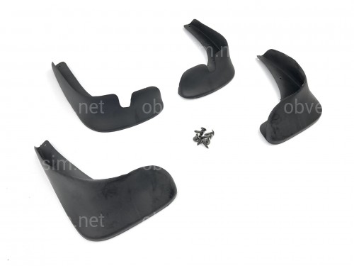 Брызговики Citroen Xsara Picasso, C-4 2005-2010 хетчбек, 4шт.