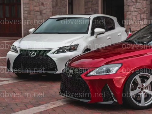 Бампер Lexus IS 2006-2012 в стиле F-SPORT 2021+