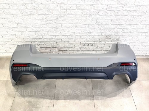 Задний бампер M Paket LCI BMW 5 Series G30 LCI 2017-2022