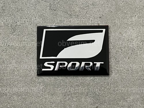 Наклейка на кузов F SPORT