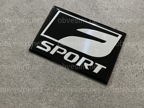 Наклейка на кузов F SPORT