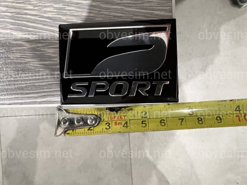 Наклейка на кузов F SPORT