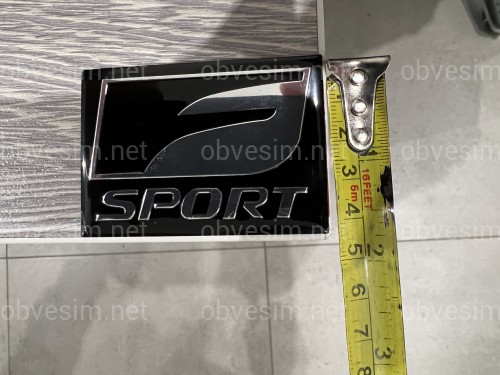 Наклейка на кузов F SPORT