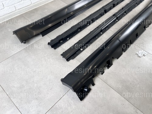 Накладки на пороги M-paket BMW X5 F15 / X5M F85 2013-2018