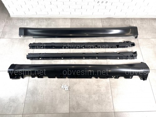 Накладки на пороги M-paket BMW X5 F15 / X5M F85 2013-2018