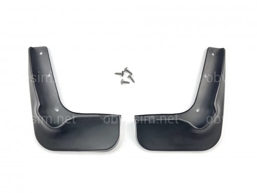 Брызговики передние Volkswagen Passat B7 / B8 Америка 2011-2019 комплект 2шт.