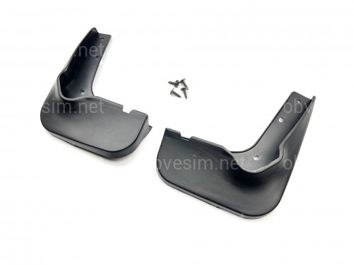 Брызговики передние Volkswagen Passat B7 / B8 Америка 2011-2019 комплект 2шт.