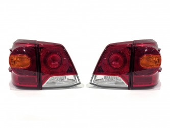 Задние фонари Toyota Land Cruiser 200 2007-2015 в стиле рестайлинг 2012-