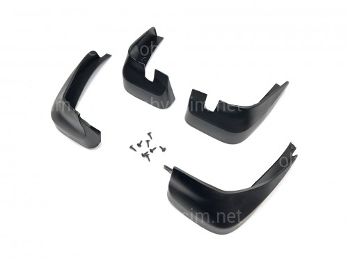 Брызговики Honda Jazz / Fit 2007-2009, комплект 4шт.