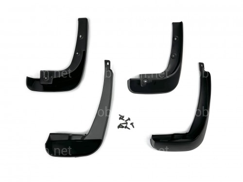 Брызговики Honda Jazz / Fit 2010-2013, комплект 4шт.