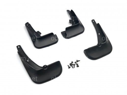 Брызговики Hyundai Accent 2011-2021, комплект 4шт.