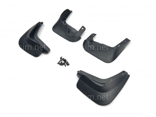 Брызговики Chevrolet Aveo ХЕТЧБЕК T255 2008-2012 комплект 4шт.