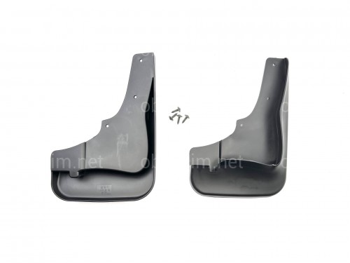 Брызговики передние Mitsubishi Outlander XL 2007-2012 под широкий порог комплект 2 шт