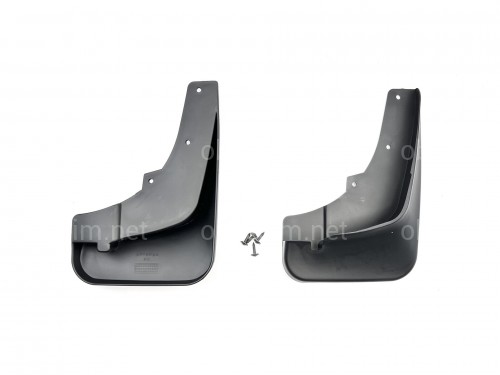Брызговики передние Mitsubishi Outlander XL 2007-2012 под узкий порог комплект 2 шт