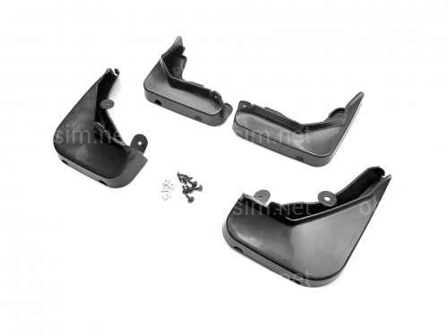 Брызговики Mercedes Benz W212  2009-2012 комплект 4шт