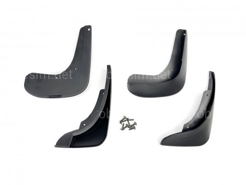 Брызговики Volkswagen Polo хетчбек 2004-2009 комплект 4шт.