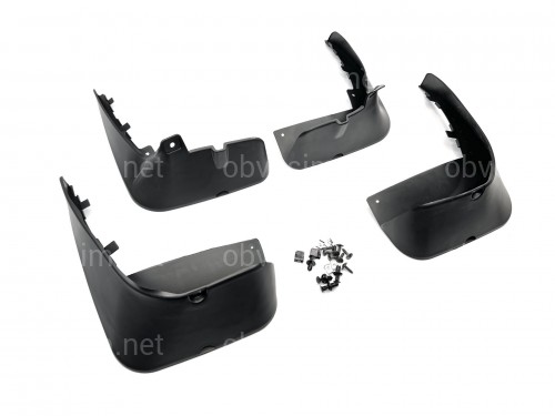 Брызговики Mercedes Benz W221 2005-2013 (без обвеса) комплект 4шт