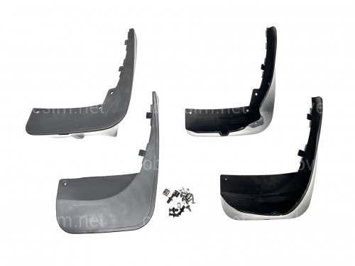 Брызговики Mercedes Benz W221 2005-2013 (без обвеса) комплект 4шт