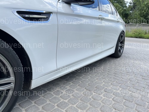 Накладки на пороги M-paket BMW 5 series F10 F11 2010-2016