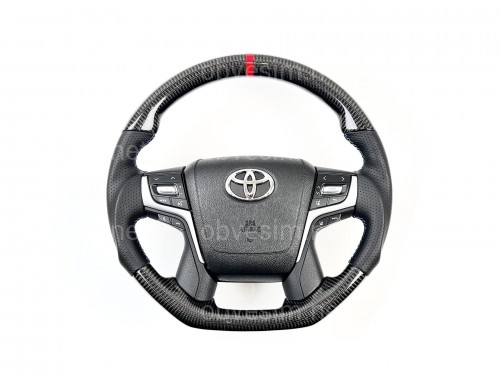Руль SPORT в сборе карбон Toyota Land Cruiser 200  / Toyota Land Cruiser Prado 150