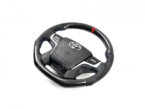 Руль SPORT в сборе карбон Toyota Land Cruiser 200  / Toyota Land Cruiser Prado 150