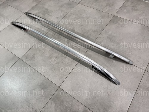 Рейлинги на крышу OEM Porsche Cayenne 958 / Volkswagen Touareg 2010-2018 алюминий 2шт. цвет серебро