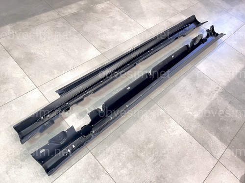 Пороги AMG Mercedes C-class W205 2014-2021 2шт.