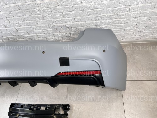 Задний бампер M Paket BMW 3 Series F30 2012-2018