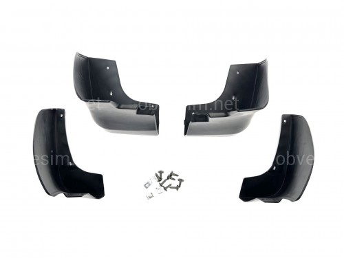 Брызговики Infiniti M25 / M37 / Q70 2010-2013 комплект 4 шт.