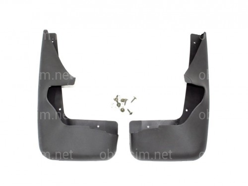 Брызговики передние под порог BMW X5 E53 1999-2006, комплект 2 шт.