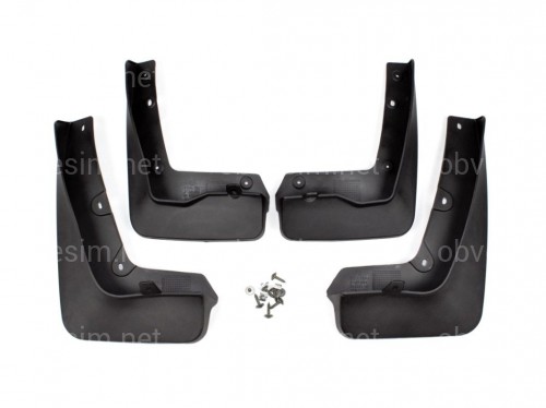 Брызговики BMW X1 F 48 2015-2021 комплект 4 шт.