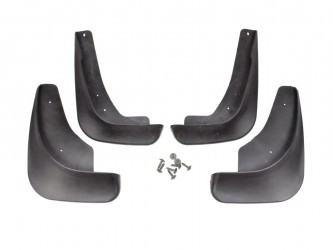 Брызговики Mazda 3 СЕДАН С ПОРОГАМИ  2006-2008, комплект 4шт.