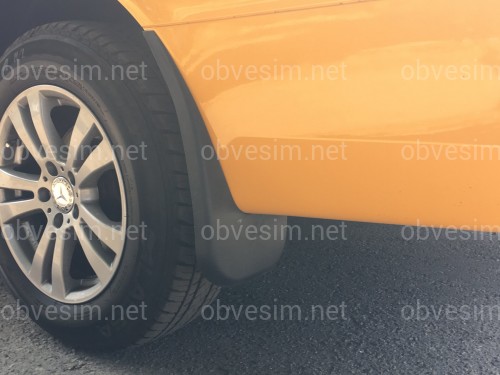 Брызговики задние Mercedes Benz W639 Vito 2010-2015 / Viano 2003-2009, комплект 2шт.