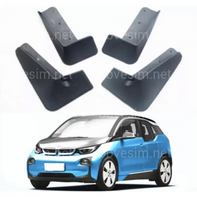 Брызговики BMW i3 2014+ комплект 4шт.