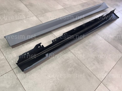 Накладки на пороги M-paket BMW 3 series F30 / F31 2012-2018