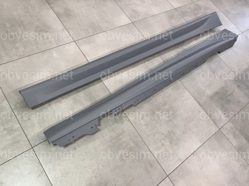 Накладки на пороги M-paket BMW 3 series F30 / F31 2012-2018