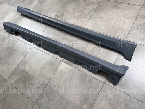 Накладки на пороги M-paket BMW 5 series F10 F11 2010-2016