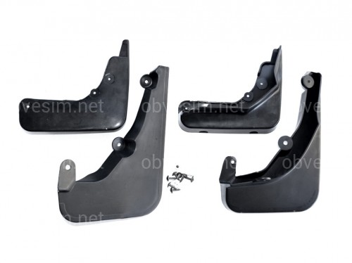 Брызговики Mercedes Benz W212 2013-2016 комплект 4шт